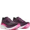 SAUCONY WOMENS AZURA RUNNING TRAINER - EGGPLANT BLACK